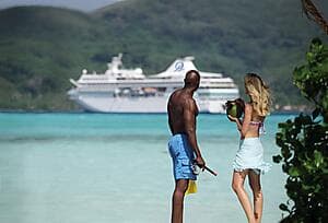 Pique-nique sur un Motu privé