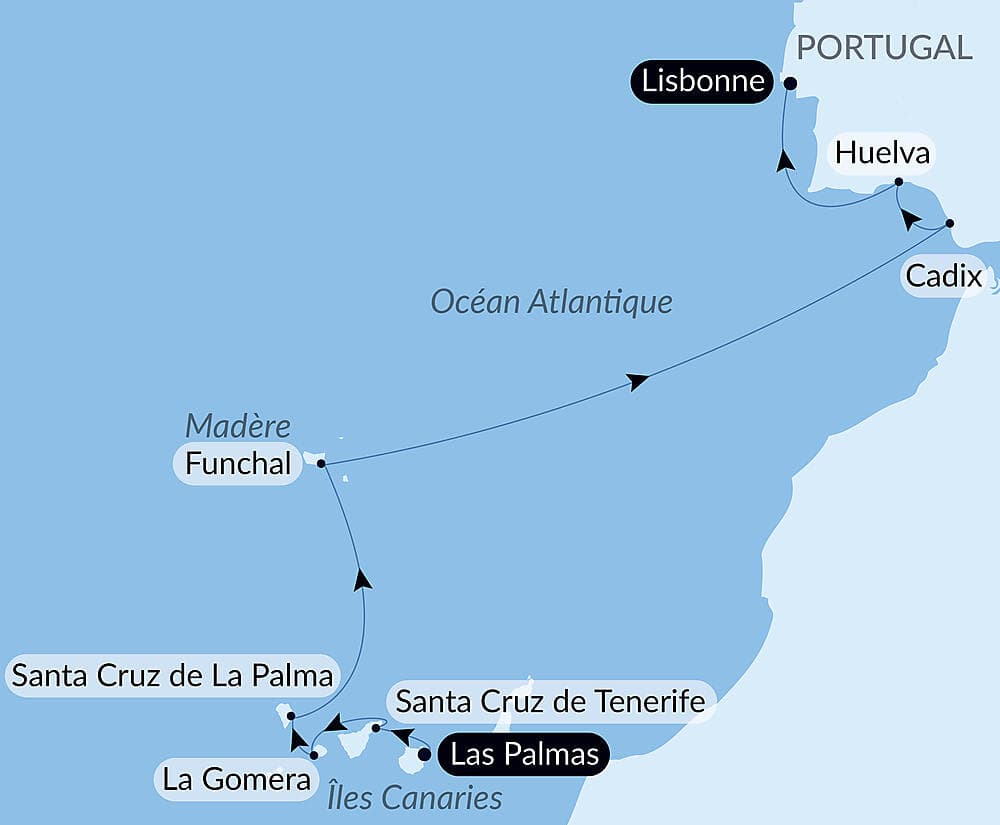 Îles volcaniques et cités historiques de l'Atlantique Nord