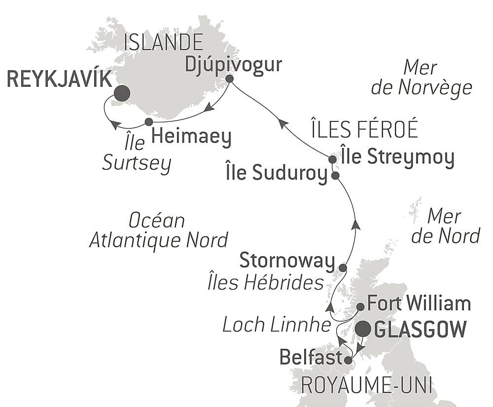 Territoires sauvages d'Écosse, des îles Féroé et d'Islande null