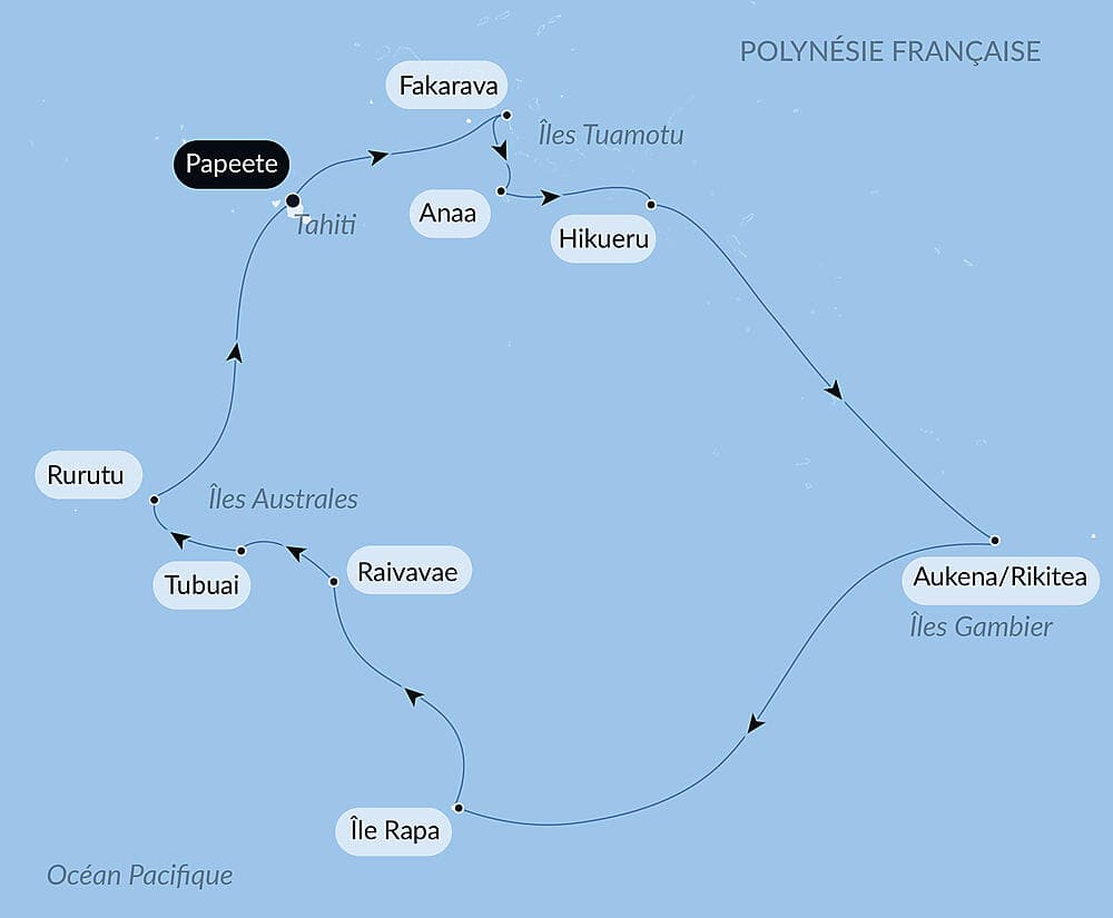 Polynésie secrète : des îles de la Société aux îles Australes  null