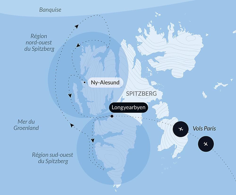 Fjords et glaciers du Spitzberg  null