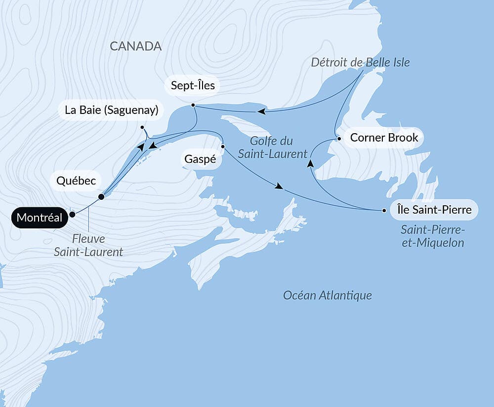 Le fleuve Saint-Laurent au cœur de l'hiver boréal null