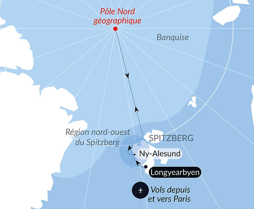 Le pôle Nord géographique null